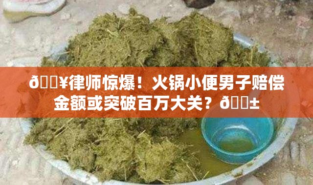 律师称火锅小便男子赔偿或超百万