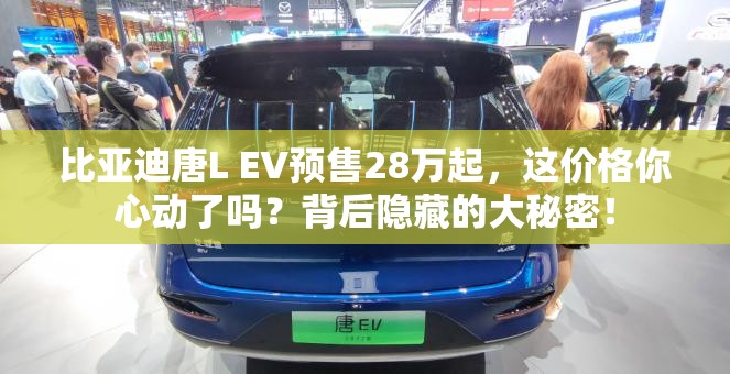 比亚迪唐L EV预售28万起