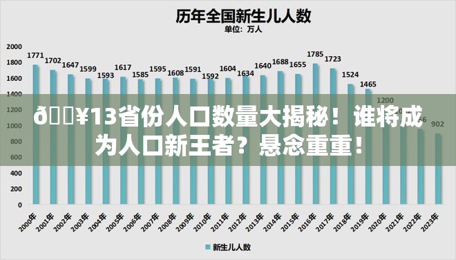 🔥13省份人口数量大揭秘！谁将成为人口新王者？悬念重重！