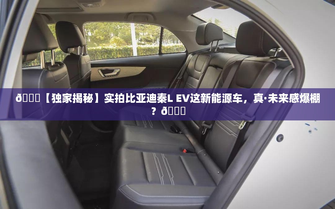 🚀【独家揭秘】实拍比亚迪秦L EV这新能源车，真·未来感爆棚？🔍