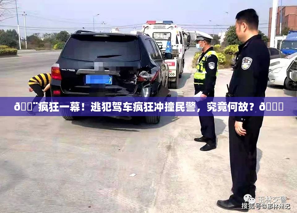 🚨疯狂一幕！逃犯驾车疯狂冲撞民警，究竟何故？🚓